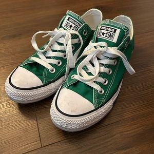 Women’s Green Converse Sneakers
